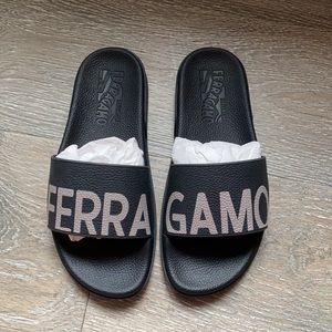 BRAND NEW FERRAGAMO SLIDES